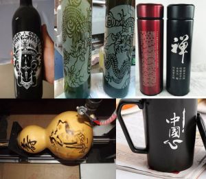 佛山酒瓶葫芦工艺品激光雕刻机